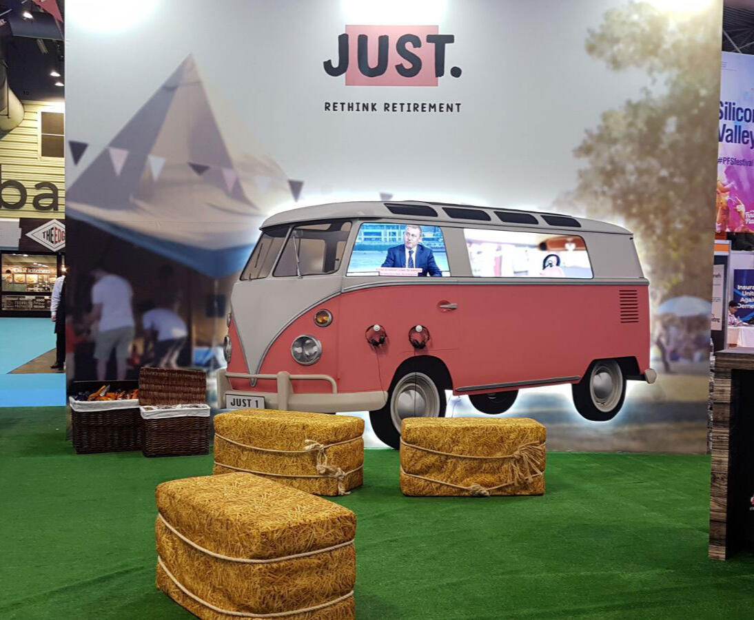 UntitledJust Festival of Financial Planning stand